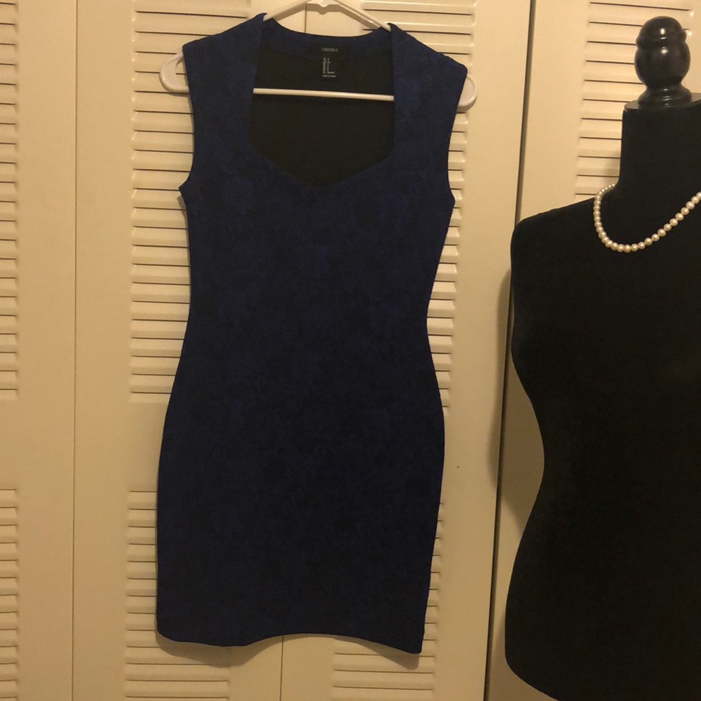 Forever 21 blue dress